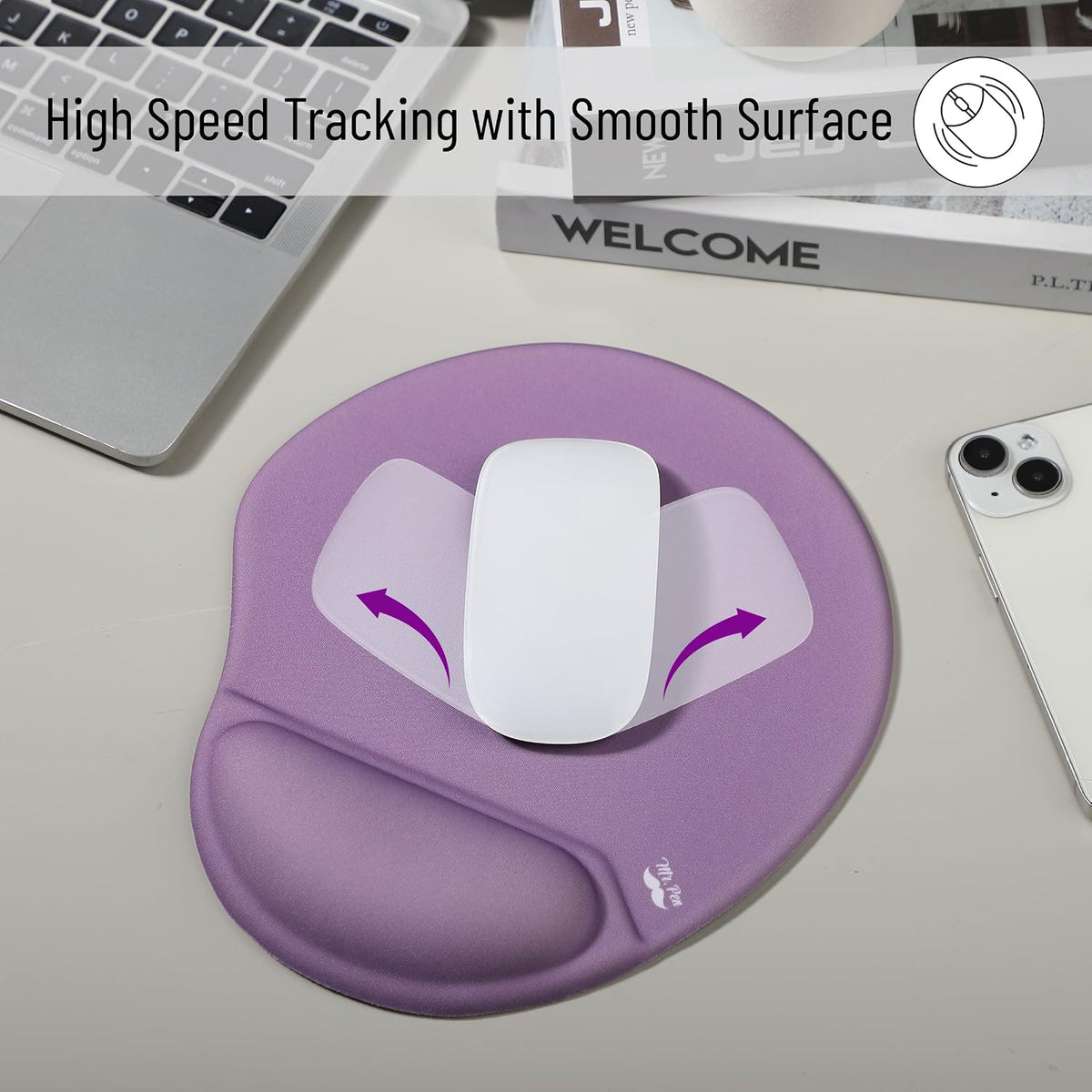 Ergonomic Mouse Pad with Wrist Rest