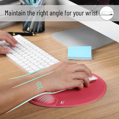 Ergonomic Mouse Pad with Wrist Rest