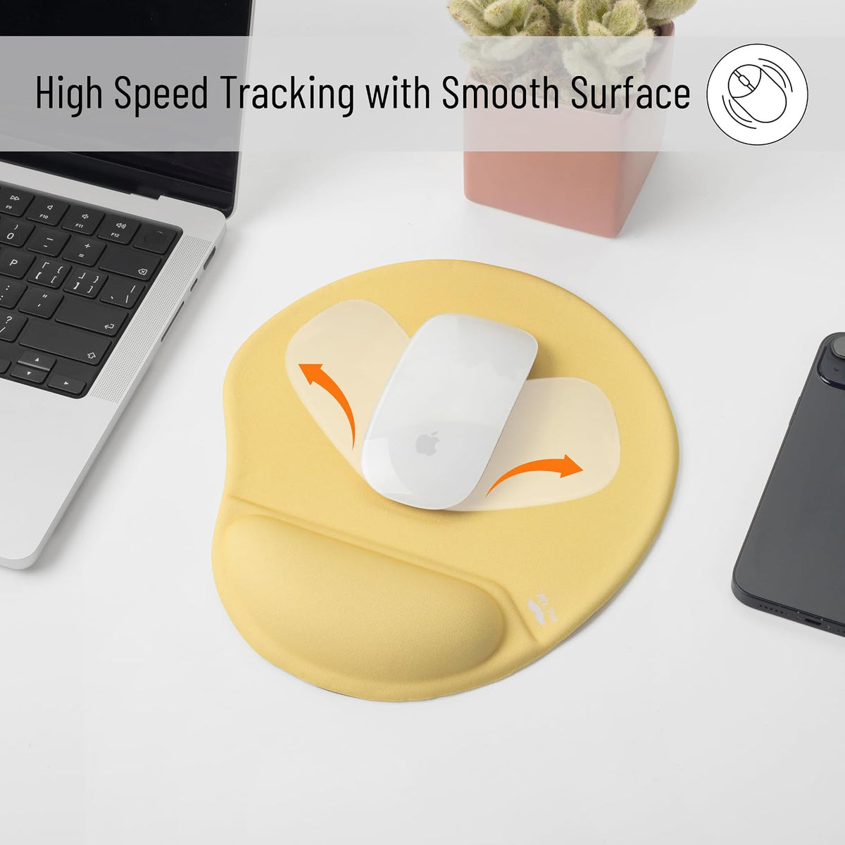 Ergonomic Mouse Pad with Wrist Rest