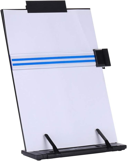 KLOUD CityBlack Metal Desktop Document Book Holder with 7 Adjustable Positions ( -SJ981)