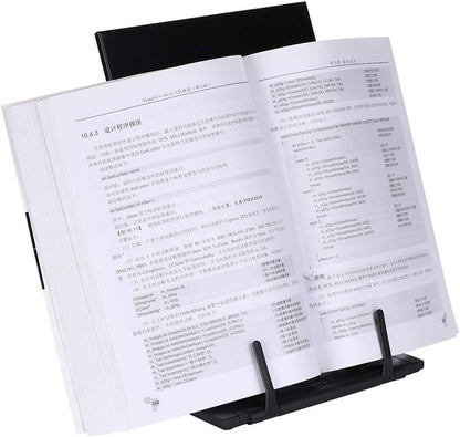 KLOUD CityBlack Metal Desktop Document Book Holder with 7 Adjustable Positions ( -SJ981)