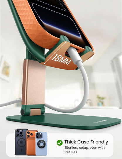 Ultra-Thin Foldable Cell Phone Stand for Desk