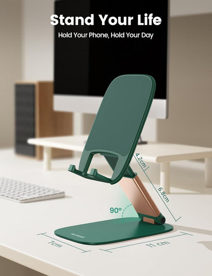Ultra-Thin Foldable Cell Phone Stand for Desk