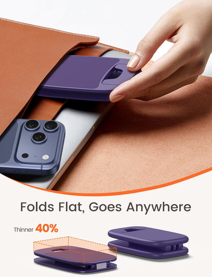 Ultra-Thin Foldable Cell Phone Stand for Desk