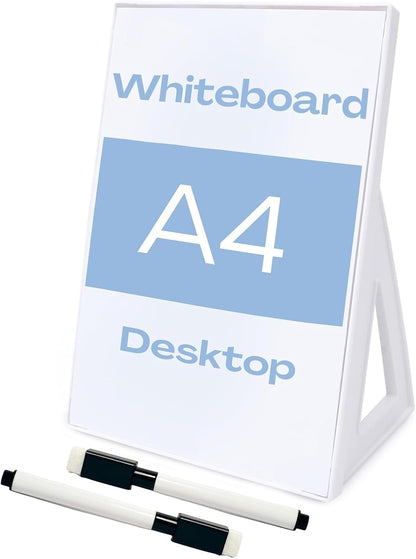 White Board Dry Erase Board 11.8 x 8.3 Inches