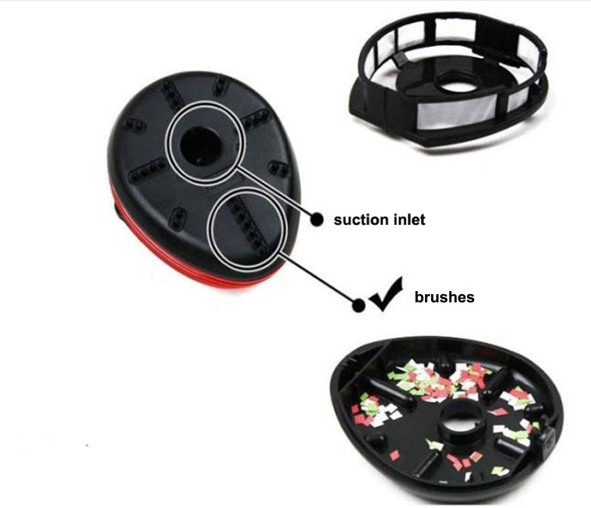 Ladybug Shaped Portable Corner Desk Vacuum Cleaner Mini Cute Vacuum Cleaner Dust Sweeper