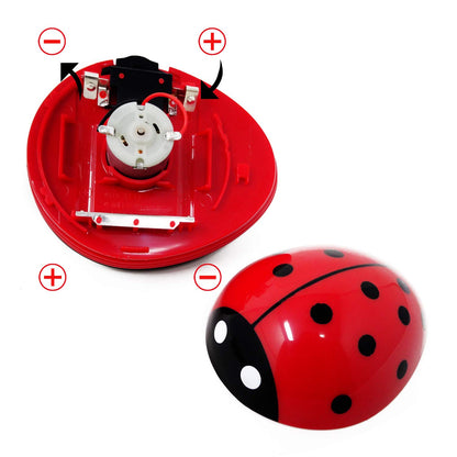 Ladybug Shaped Portable Corner Desk Vacuum Cleaner Mini Cute Vacuum Cleaner Dust Sweeper