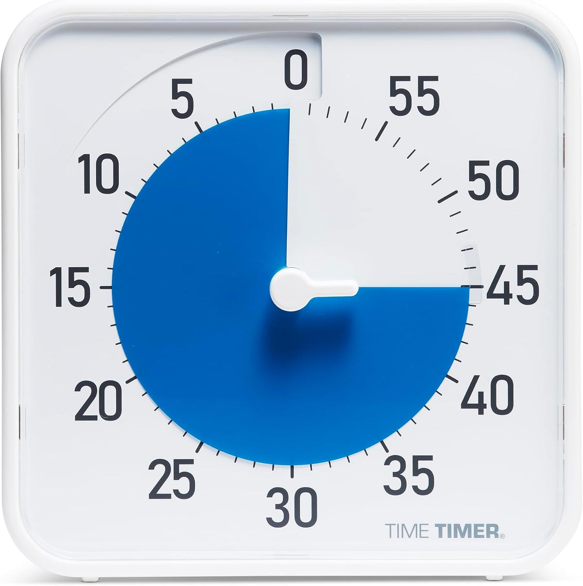 12 inch Visual Timer 60 Minute Kids Desk Countdown Clock with Dry Erase Activity Card, Also Magnetic for Classroom, Homeschooling Study Tool, Task Reminder, Home and Kitchen Timer