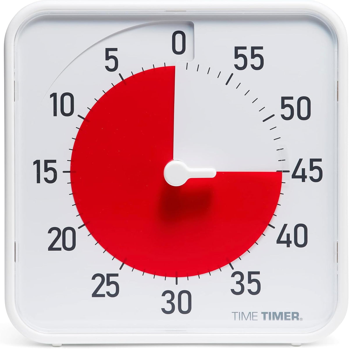12 inch Visual Timer 60 Minute Kids Desk Countdown Clock with Dry Erase Activity Card, Also Magnetic for Classroom, Homeschooling Study Tool, Task Reminder, Home and Kitchen Timer