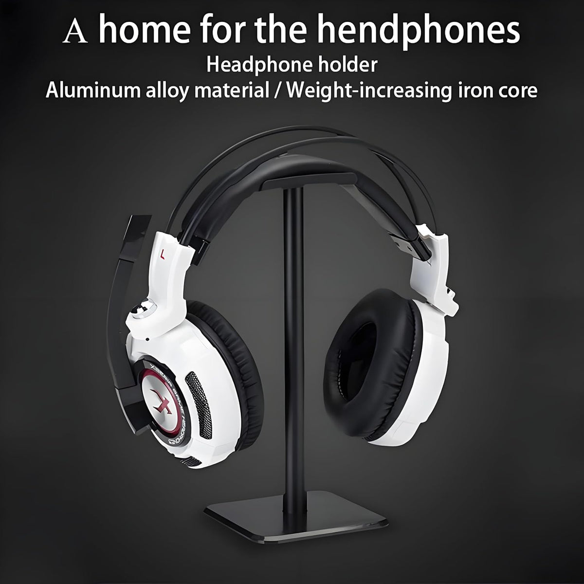 Headphone Stand, Universal Game Headset Metal Holder Earphone Stand