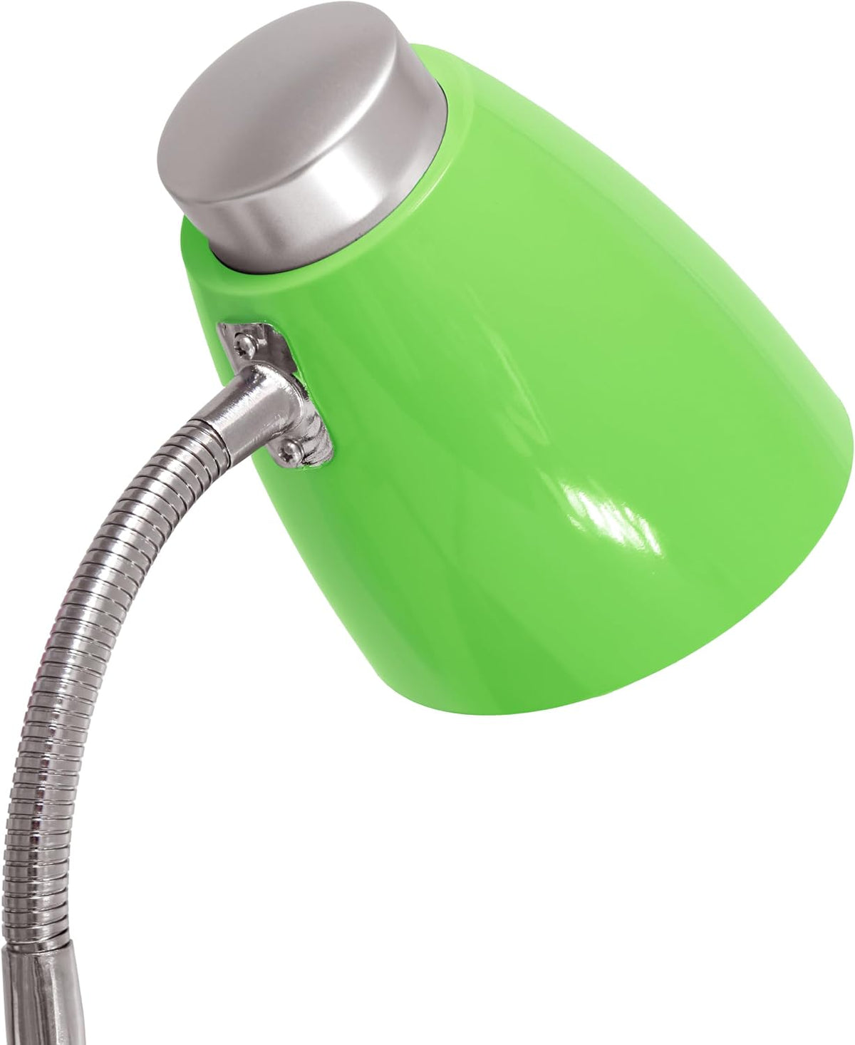 Limelights LD1002-GRN Gooseneck Organizer iPad Stand or Book Holder Desk Lamp, Green