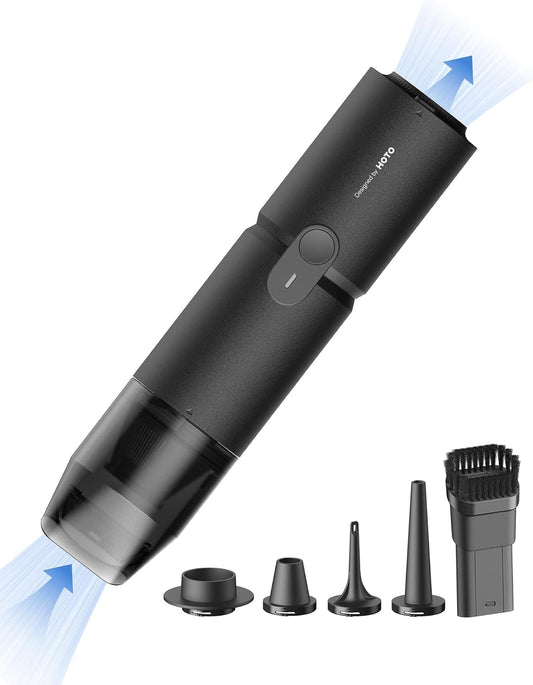 HOTO Handheld Desk Vacuum Cordless, Small Vacuum Cleaner, 15000Pa