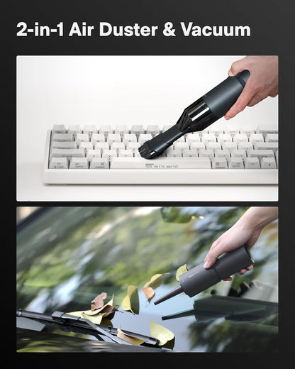 HOTO Handheld Desk Vacuum Cordless, Small Vacuum Cleaner, 15000Pa