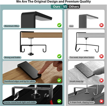 No Drill Under Desk Cable Management Tray, 36 inch Cable Management