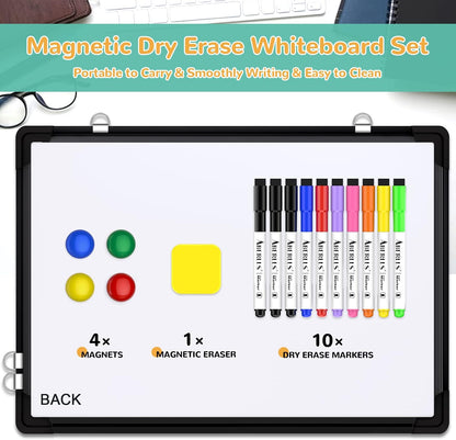 Monthly Calendar Whiteboard for Wall, Dry Erase Board, Magnetic White Board
