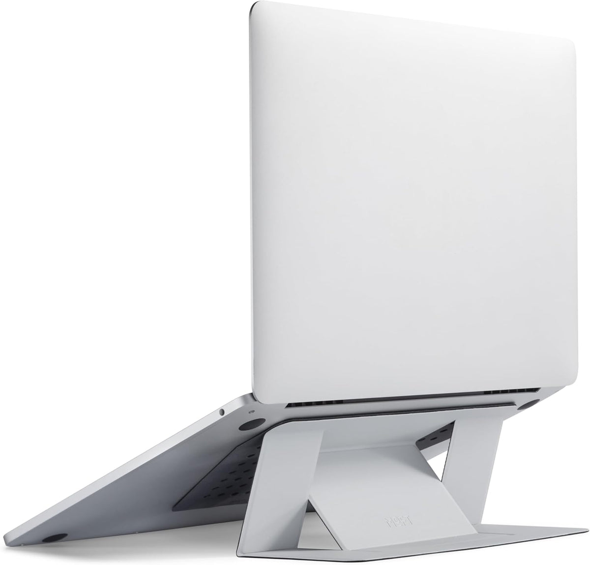 Invisible Laptop Stand, Stick-On Portable Laptop Riser for Mobile Work