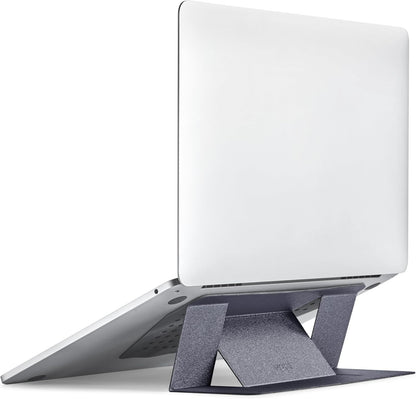 Invisible Laptop Stand, Stick-On Portable Laptop Riser for Mobile Work