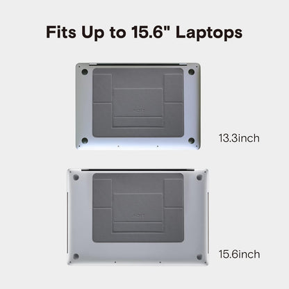 Invisible Laptop Stand, Stick-On Portable Laptop Riser for Mobile Work