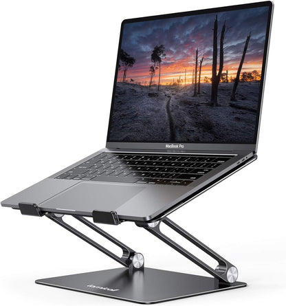 Aluminum Laptop Stand for Desk for MacBook Air Pro Neo 10-17.3''