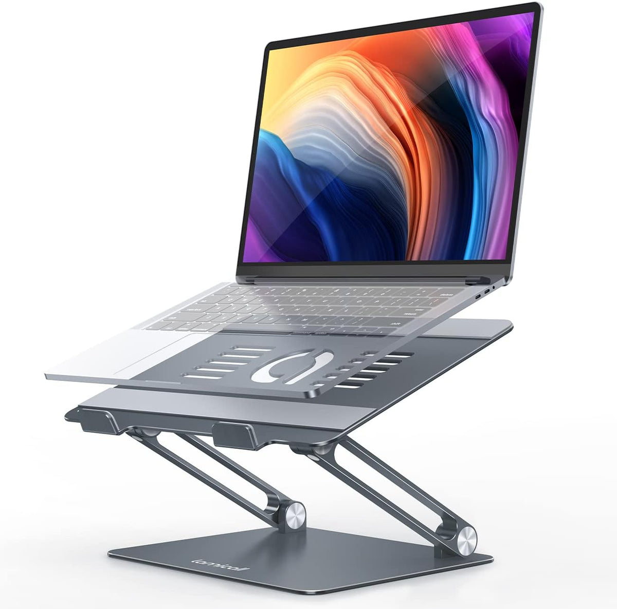 Aluminum Laptop Stand for Desk for MacBook Air Pro Neo 10-17.3''