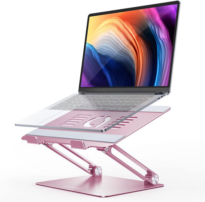 Aluminum Laptop Stand for Desk for MacBook Air Pro Neo 10-17.3''