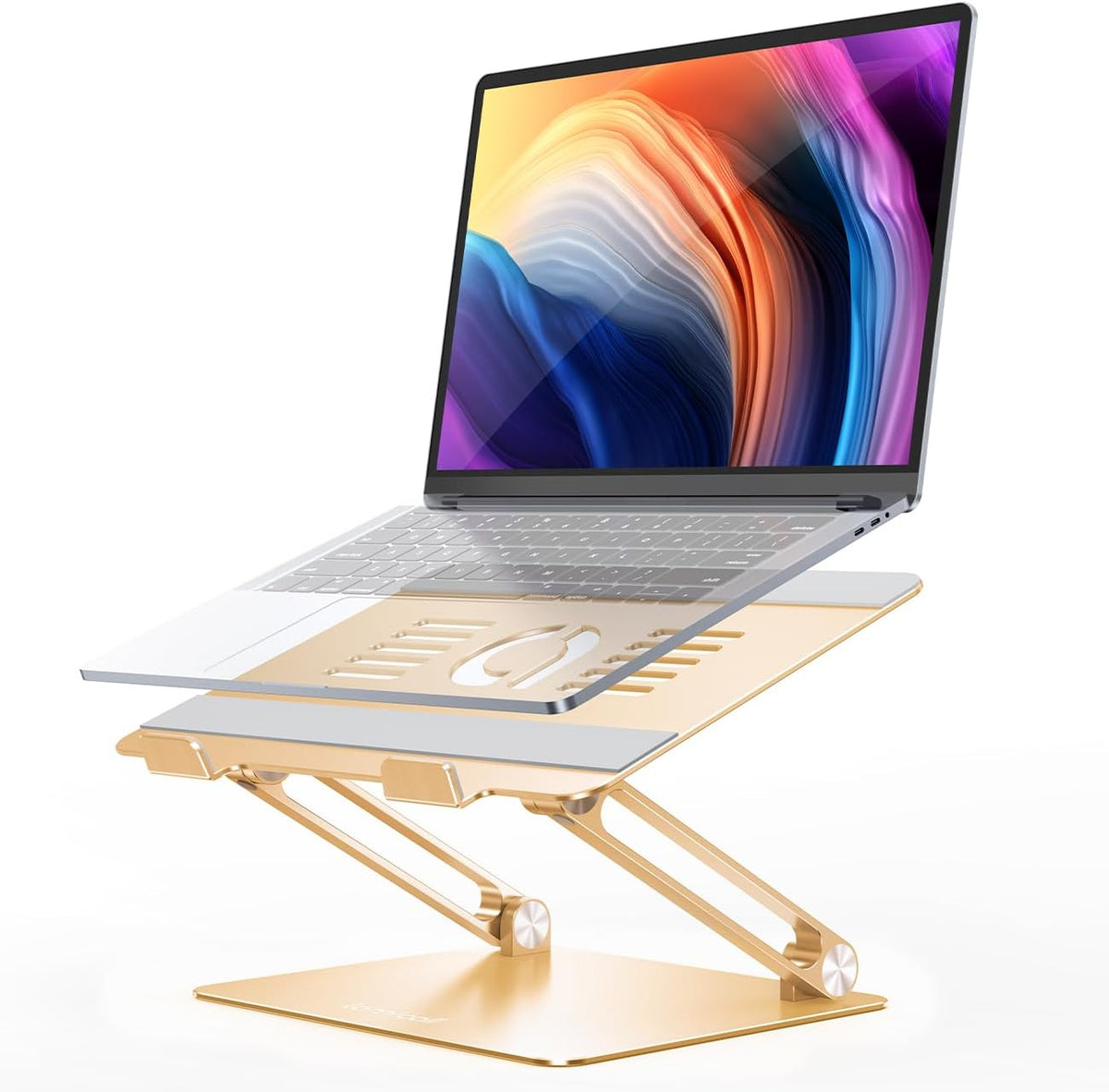 Aluminum Laptop Stand for Desk for MacBook Air Pro Neo 10-17.3''