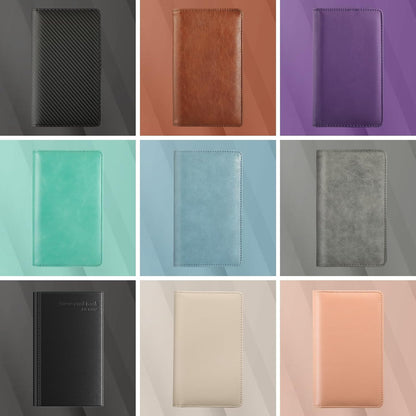 Business Card Organizer Book, Holds 240 Cards, Black