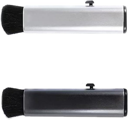 2 Pcs Retractable Keyboard Cleaning Brush Computer Cleaning Tool Dust Removal Brush for Desktop Table