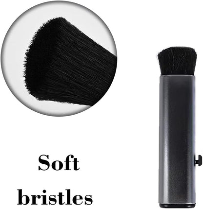 2 Pcs Retractable Keyboard Cleaning Brush Computer Cleaning Tool Dust Removal Brush for Desktop Table