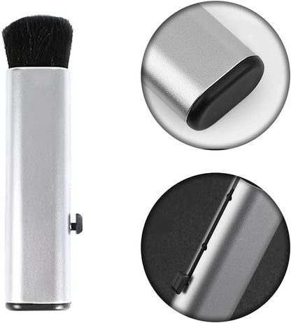 2 Pcs Retractable Keyboard Cleaning Brush Computer Cleaning Tool Dust Removal Brush for Desktop Table