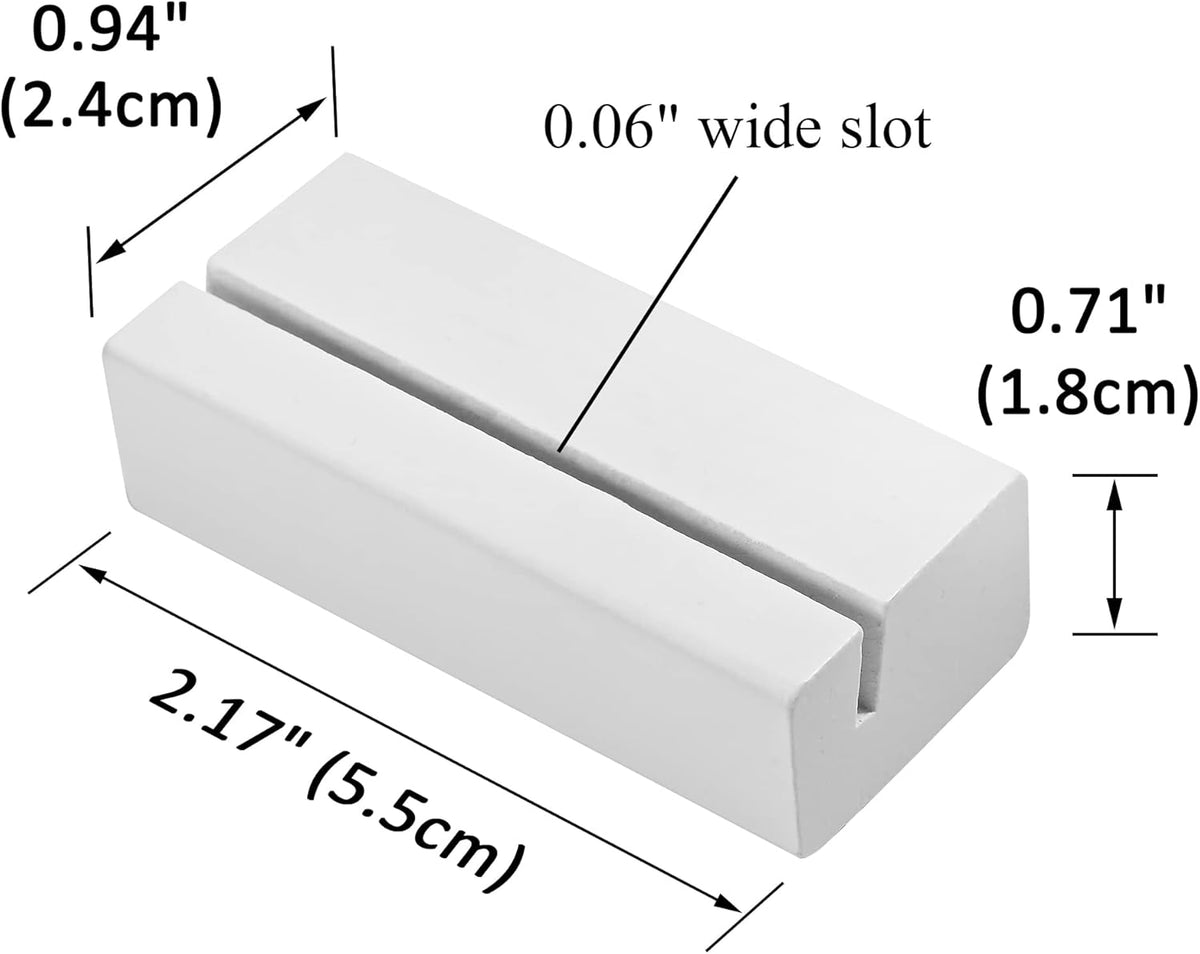 2.17 Inch Place Card Holder Photo Picture Stand Card Holder