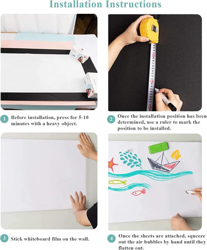 Self-Adhesive Office Whiteboard Sticker: Make Every Workday Visible