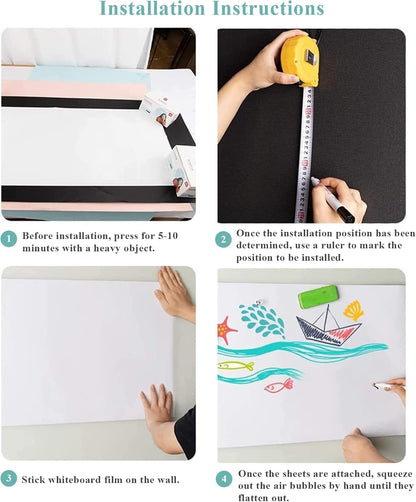 Self-Adhesive Office Whiteboard Sticker: Make Every Workday Visible
