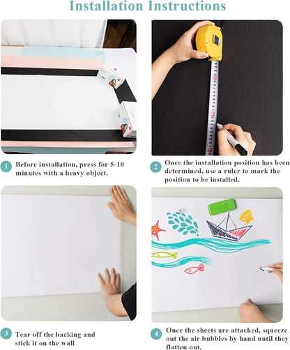 Self-Adhesive Office Whiteboard Sticker: Make Every Workday Visible