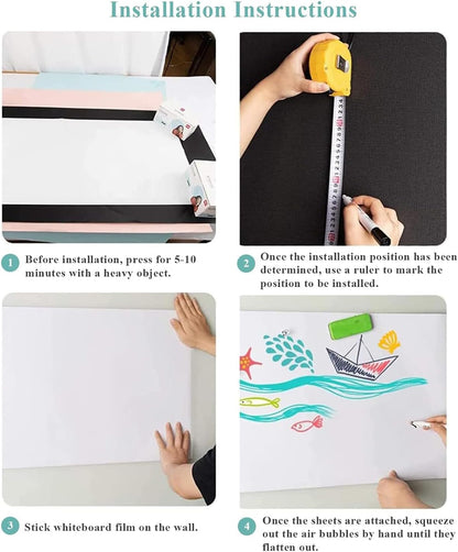 Self-Adhesive Office Whiteboard Sticker: Make Every Workday Visible