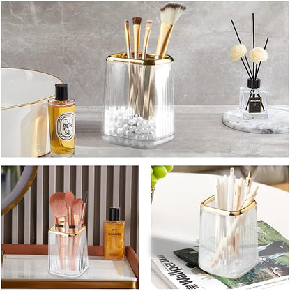 Green Plastic Pen Holder for Desk, Pencil Organizer Cup for Desk & Office
