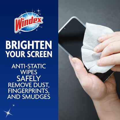 Electronic Cleaning Wipes, Anti-Static & Ammonia-Free, 25 Count