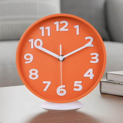 8 Inch Black Modern Wall Clock