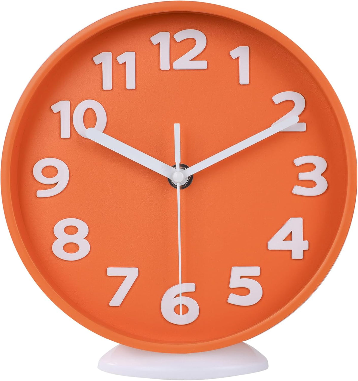 8 Inch Black Modern Wall Clock