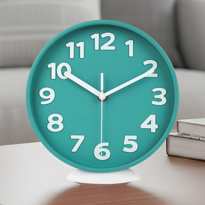 8 Inch Black Modern Wall Clock