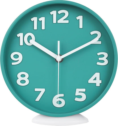 8 Inch Black Modern Wall Clock