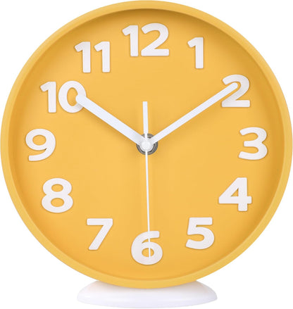 8 Inch Black Modern Wall Clock
