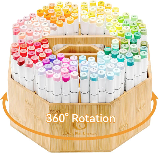 360° Rotating Marker Organizer Holds 162 Honolulu & B Oahu Markers
