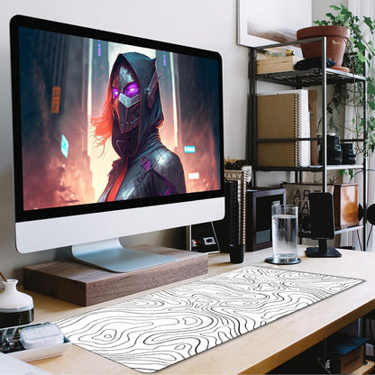 Large Gaming Mouse Pad, Extra Large Big Mouse Pad with Stitched Edge
