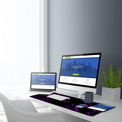 Large Gaming Mouse Pad, Extra Large Big Mouse Pad with Stitched Edge