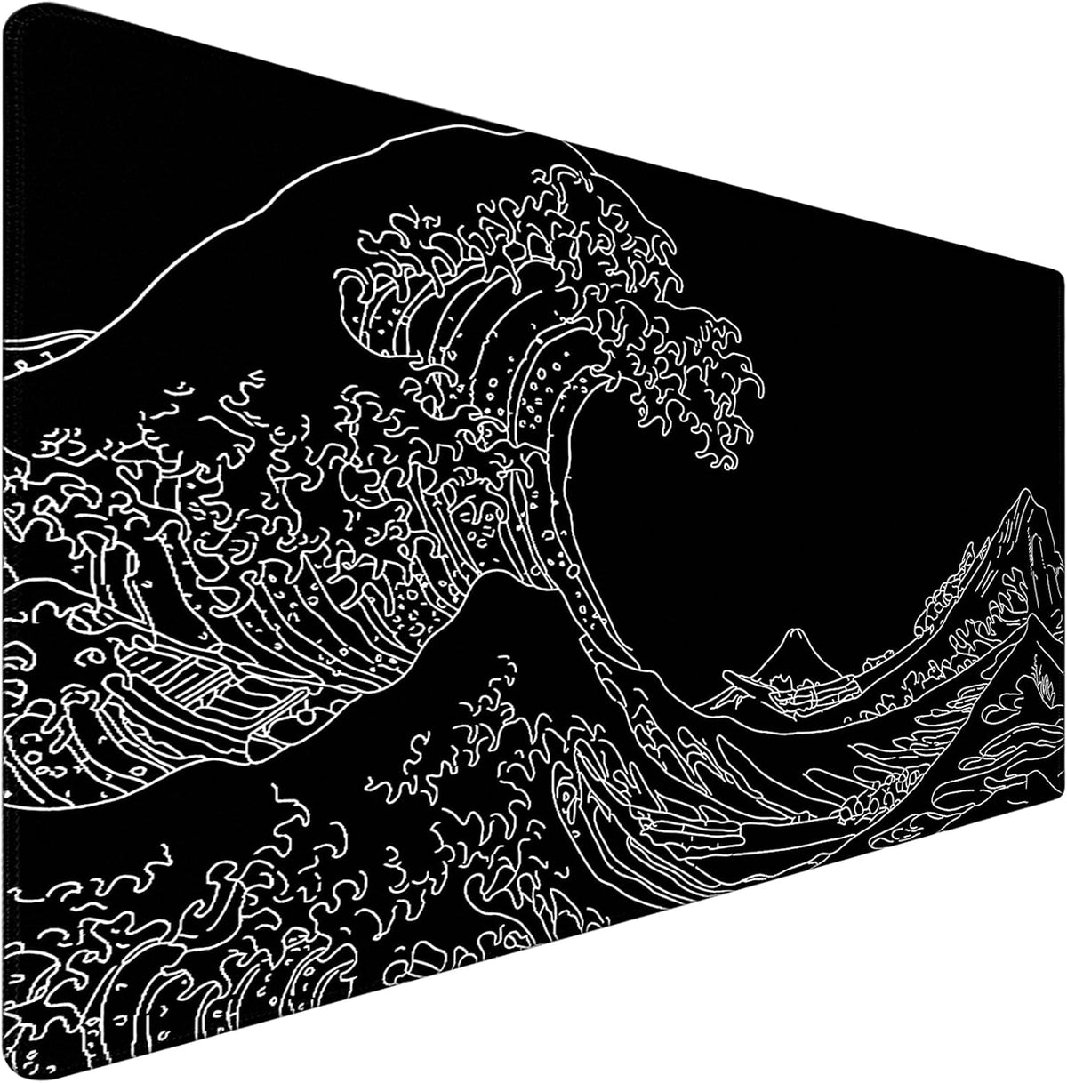Large Gaming Mouse Pad, Extra Large Big Mouse Pad with Stitched Edge