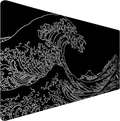 Large Gaming Mouse Pad, Extra Large Big Mouse Pad with Stitched Edge