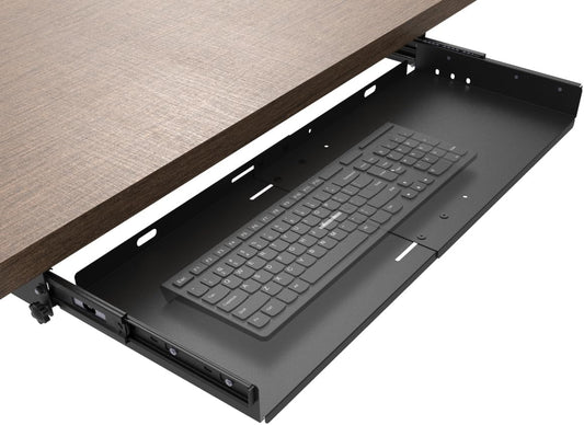 Large Under Desk Slide-Out Keyboard Tray, 27 x 9.8 inch