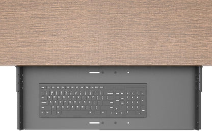 Large Under Desk Slide-Out Keyboard Tray, 27 x 9.8 inch