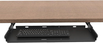 Large Under Desk Slide-Out Keyboard Tray, 27 x 9.8 inch